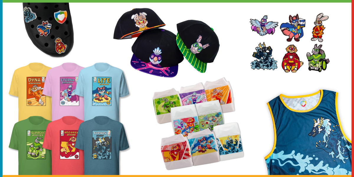 ABDL Pack Pals Merchandise by NorthShore