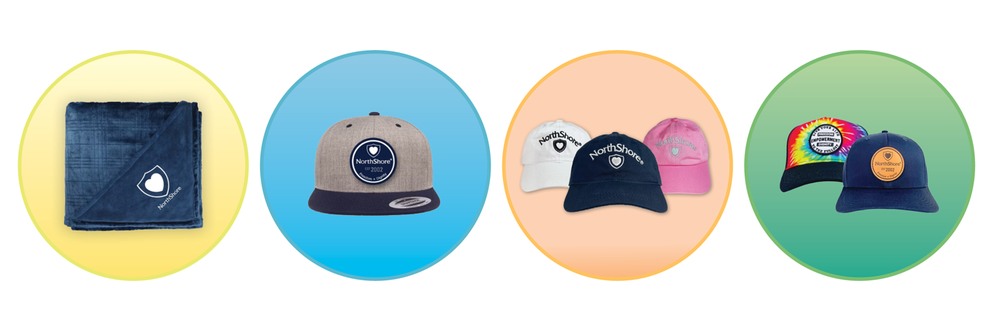 Array of NorthShore Merchandise